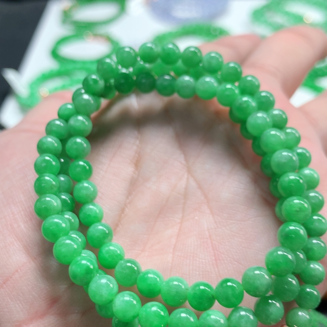 翡翠未镶嵌手链翡翠