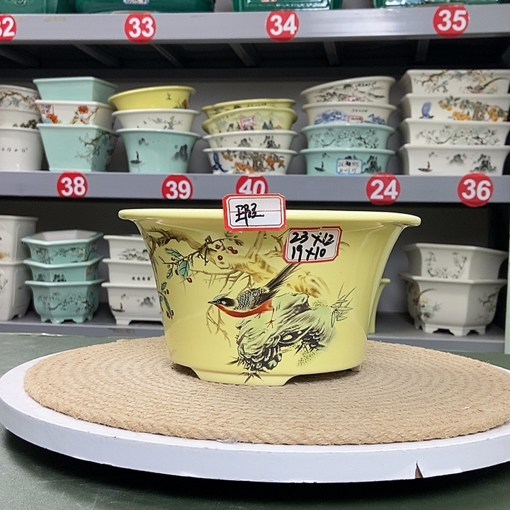 紫砂紫砂花盆0632