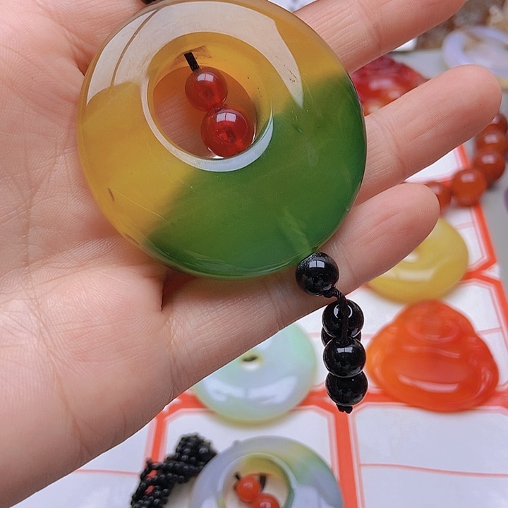 【闪购商品】未镶嵌玛瑙/玉髓珠宝半成品寒**客