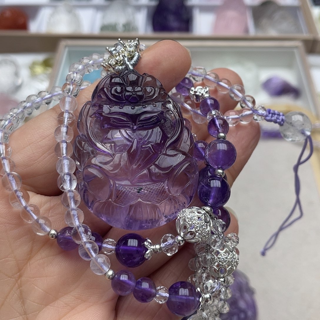 未镶嵌吊坠(不含链)水晶A***l