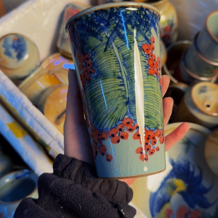 瓷片景德镇陶瓷手工手绘