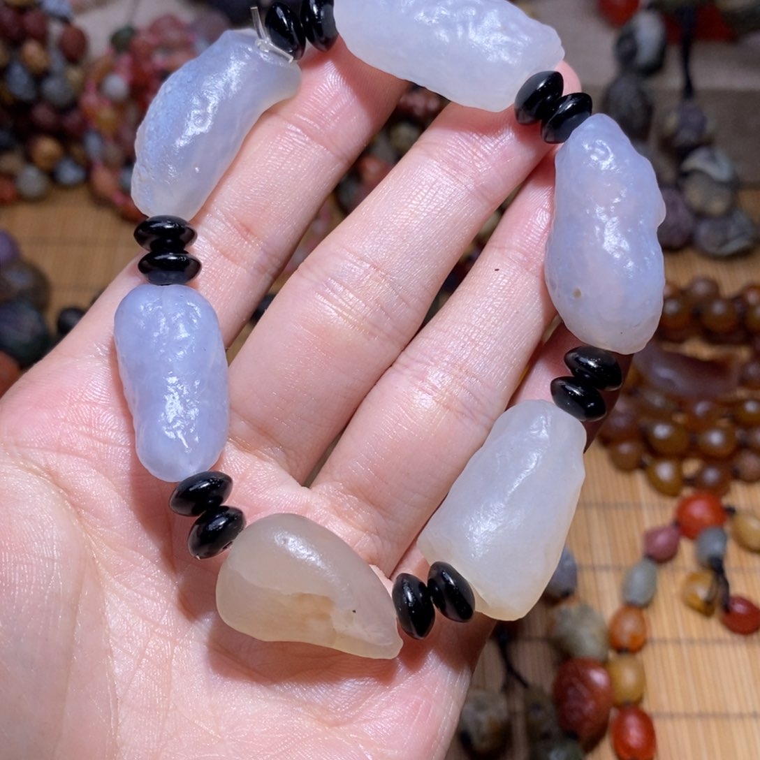 玛瑙/玉髓手链未镶嵌