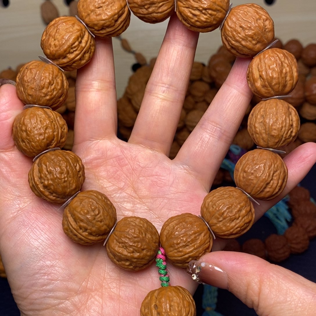 文玩核桃手串方墩子手持