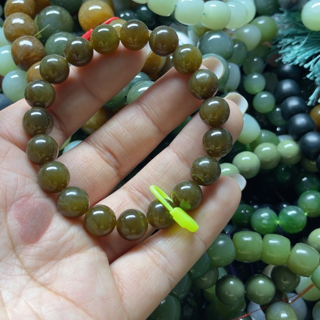 和田玉手链未镶嵌