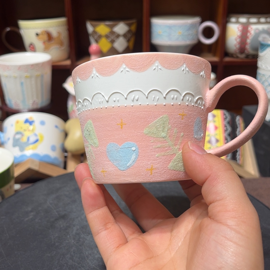 摆件陶景德镇陶瓷马克杯