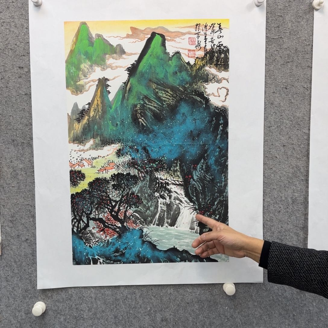 书法作品多次参加