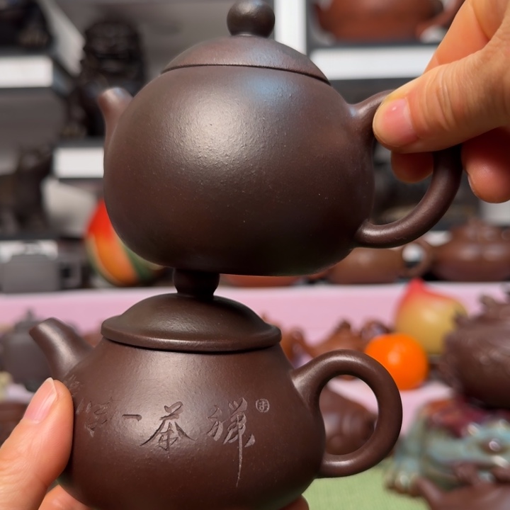 焦***瑞紫砂茶壶宜兴紫砂工艺美术