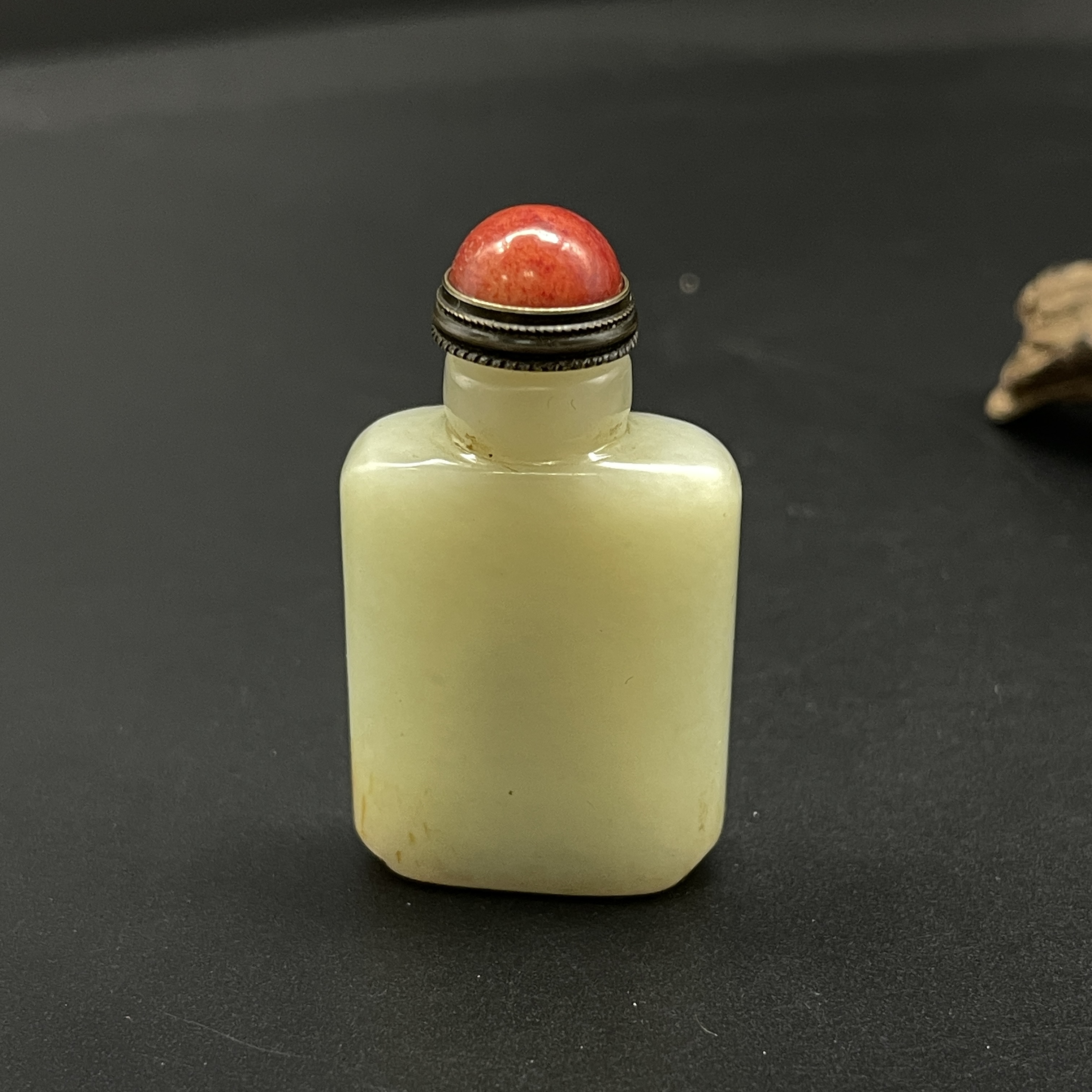 《清代》和田玉鼻烟壶    山东文物商店泰运 ZZXCEH626246