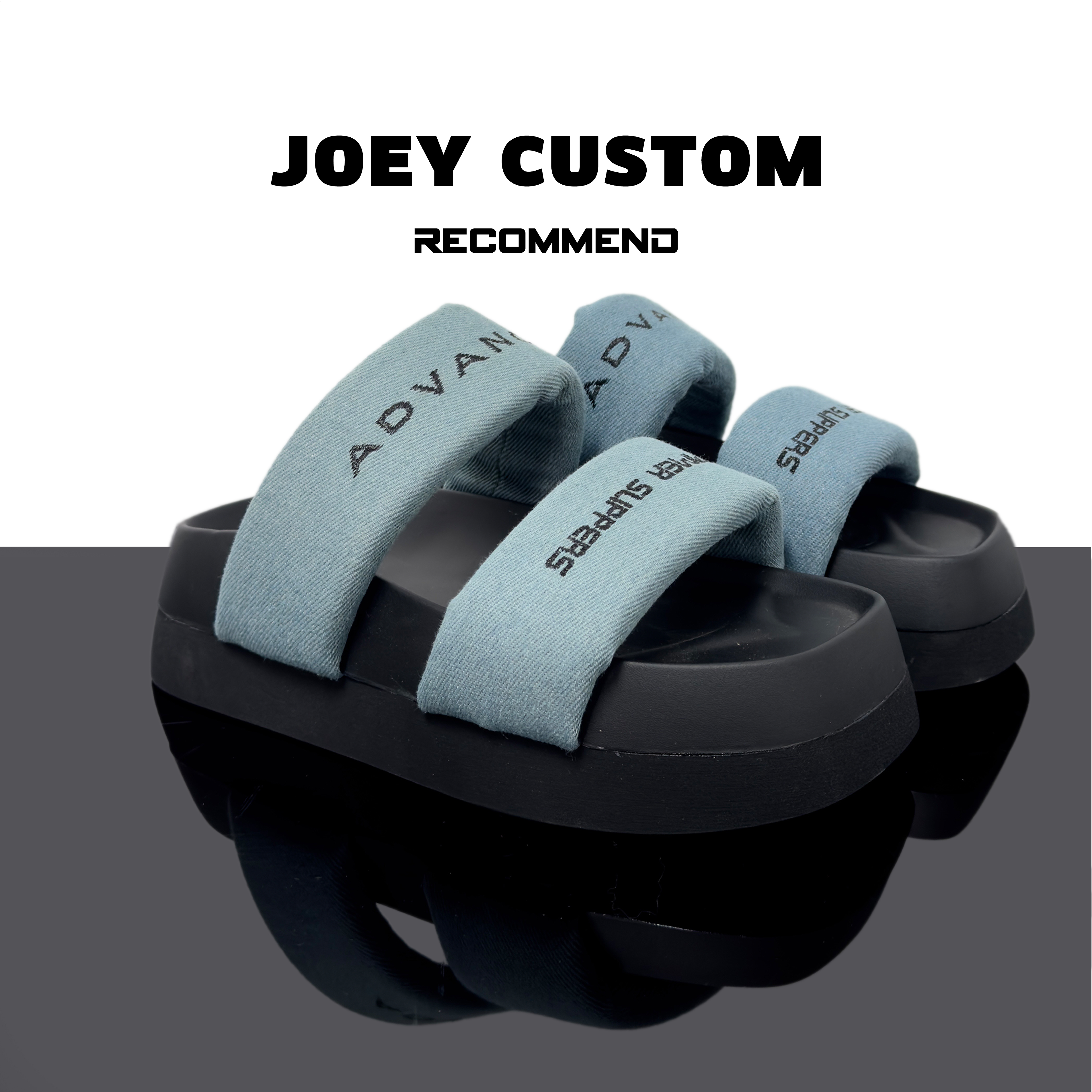 JOEY | 夏季舒适简约轻便外穿一字凉拖女厚底女鞋 65