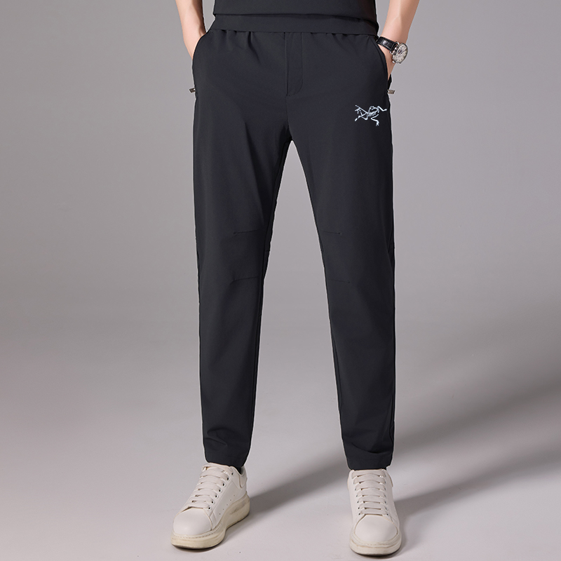 【清仓折扣】鸟家夏季运动冰感美式痞帅冰丝透气速干裤休闲裤长裤男