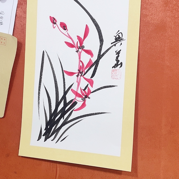 书法书法作品多次参加