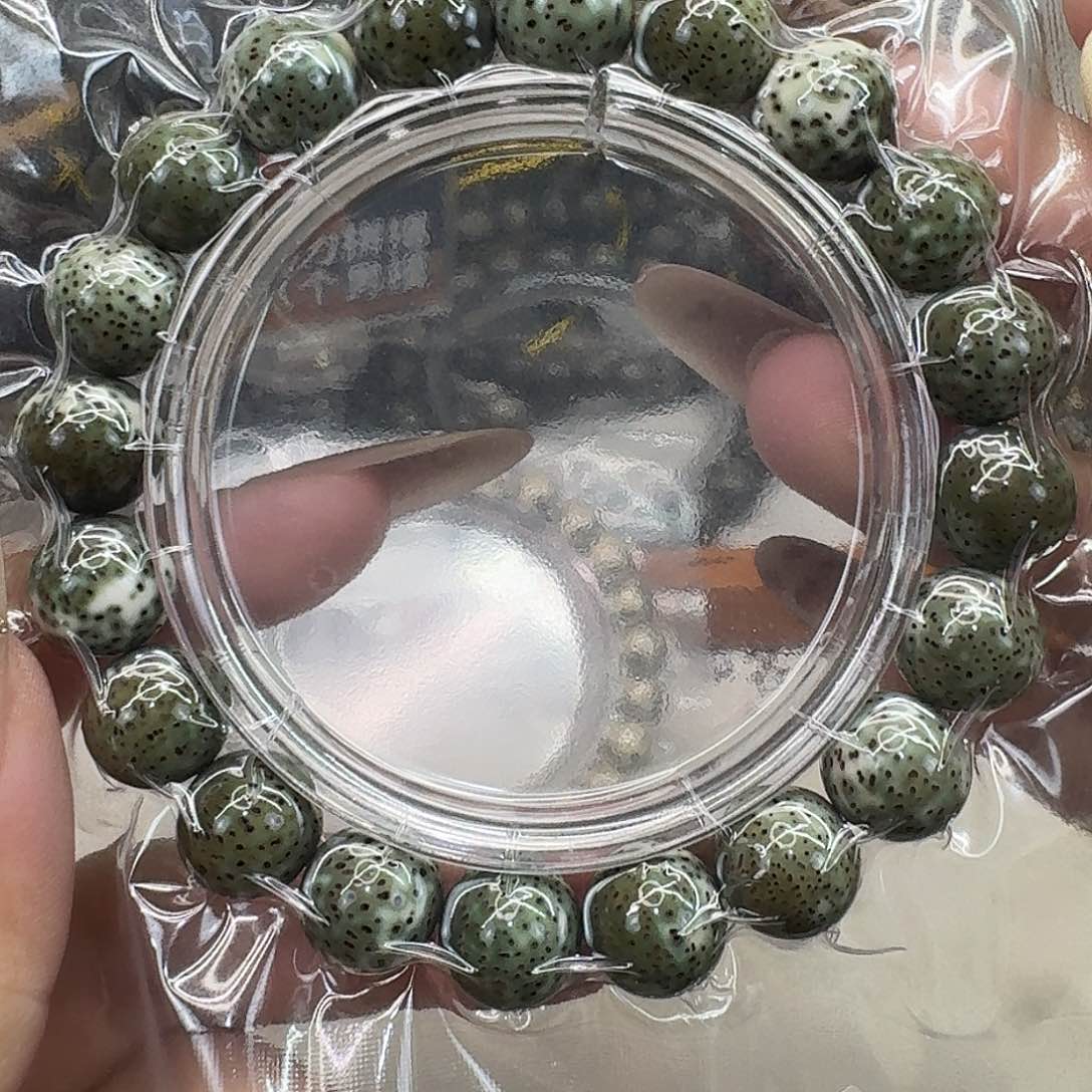 星月菩提手串8傲世帝王绿12 12