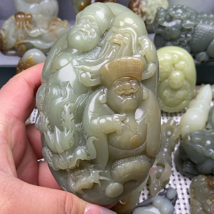 【闪购商品】和田玉把件未镶嵌引*