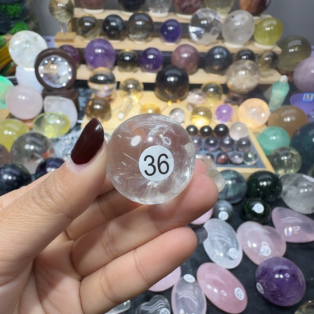 未镶嵌水晶珠宝半成品36