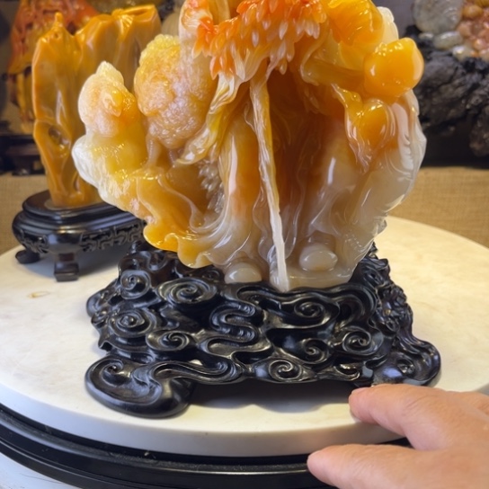 轻***写印石昌化石摆件好看好