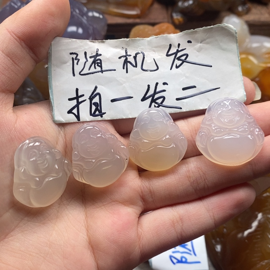 玛瑙/玉髓未镶嵌颈饰