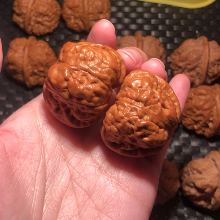 把件文玩核桃蛙饼王40