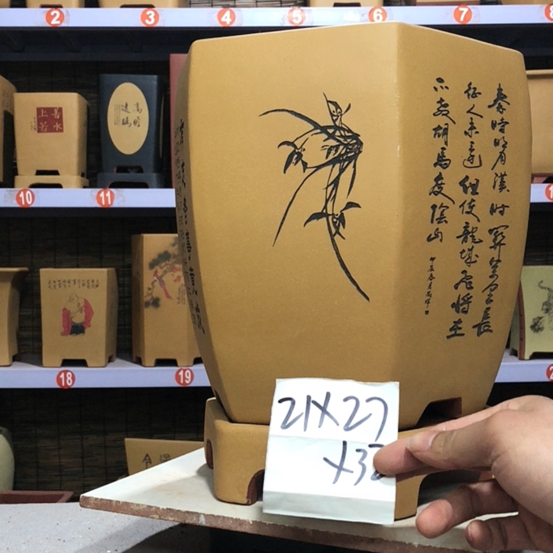 【闪购商品】紫砂花盆手工制作