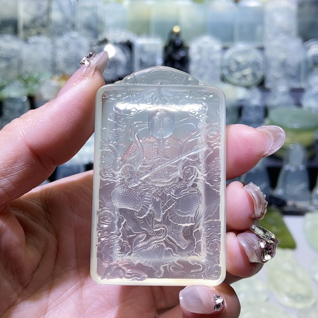 岫玉吊坠未镶嵌吊坠