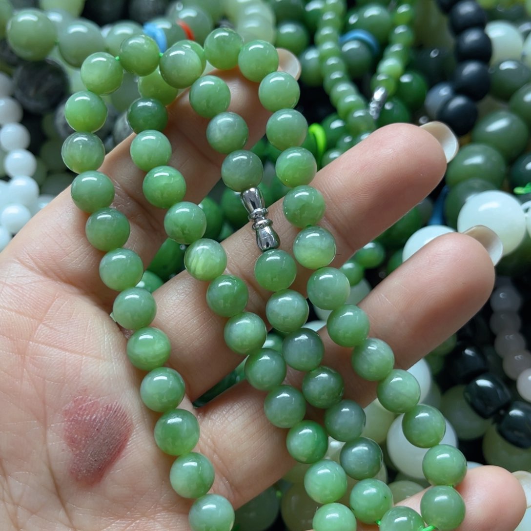 和田玉手链未镶嵌