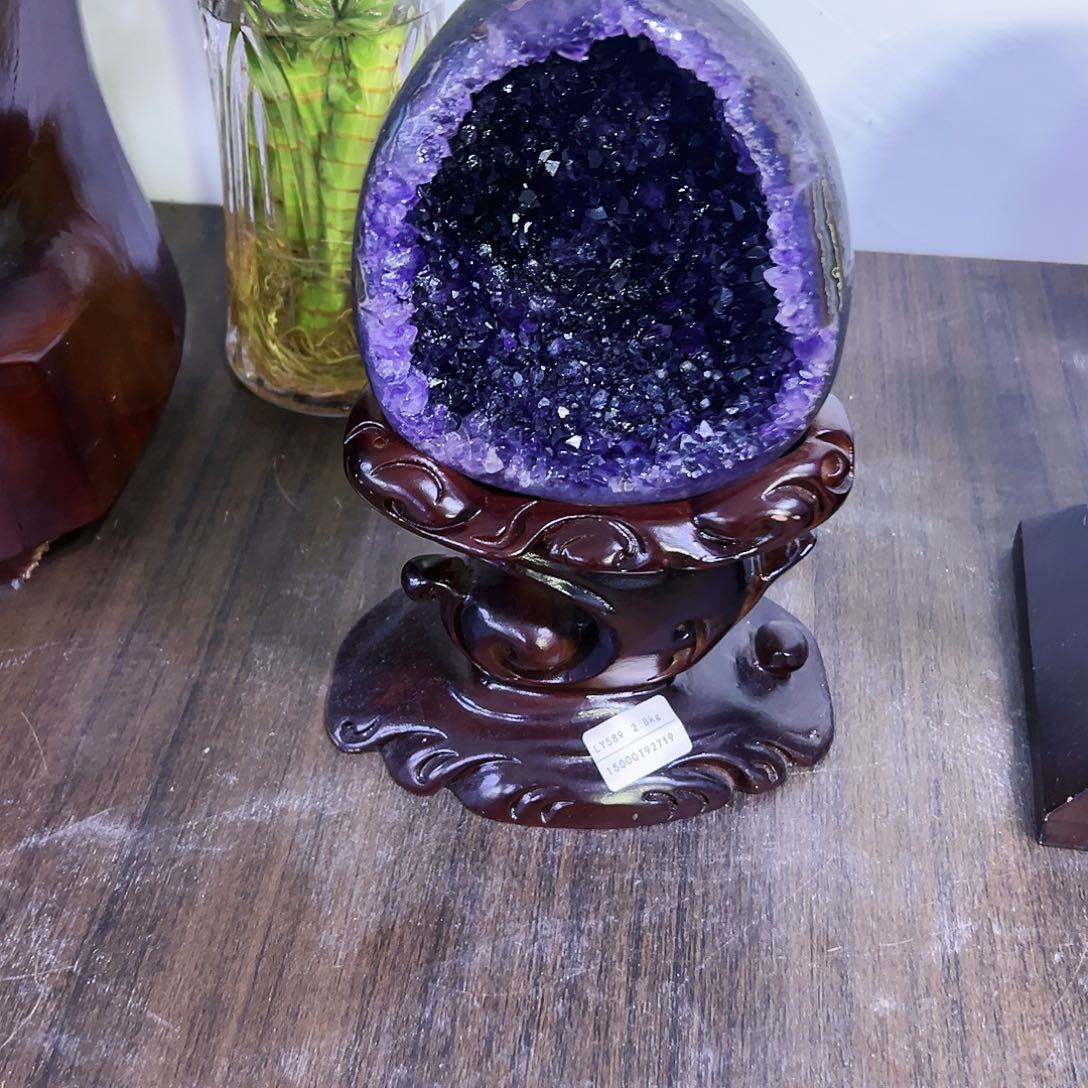 蟹***蟹大型摆件（非配饰）紫晶未镶嵌晶