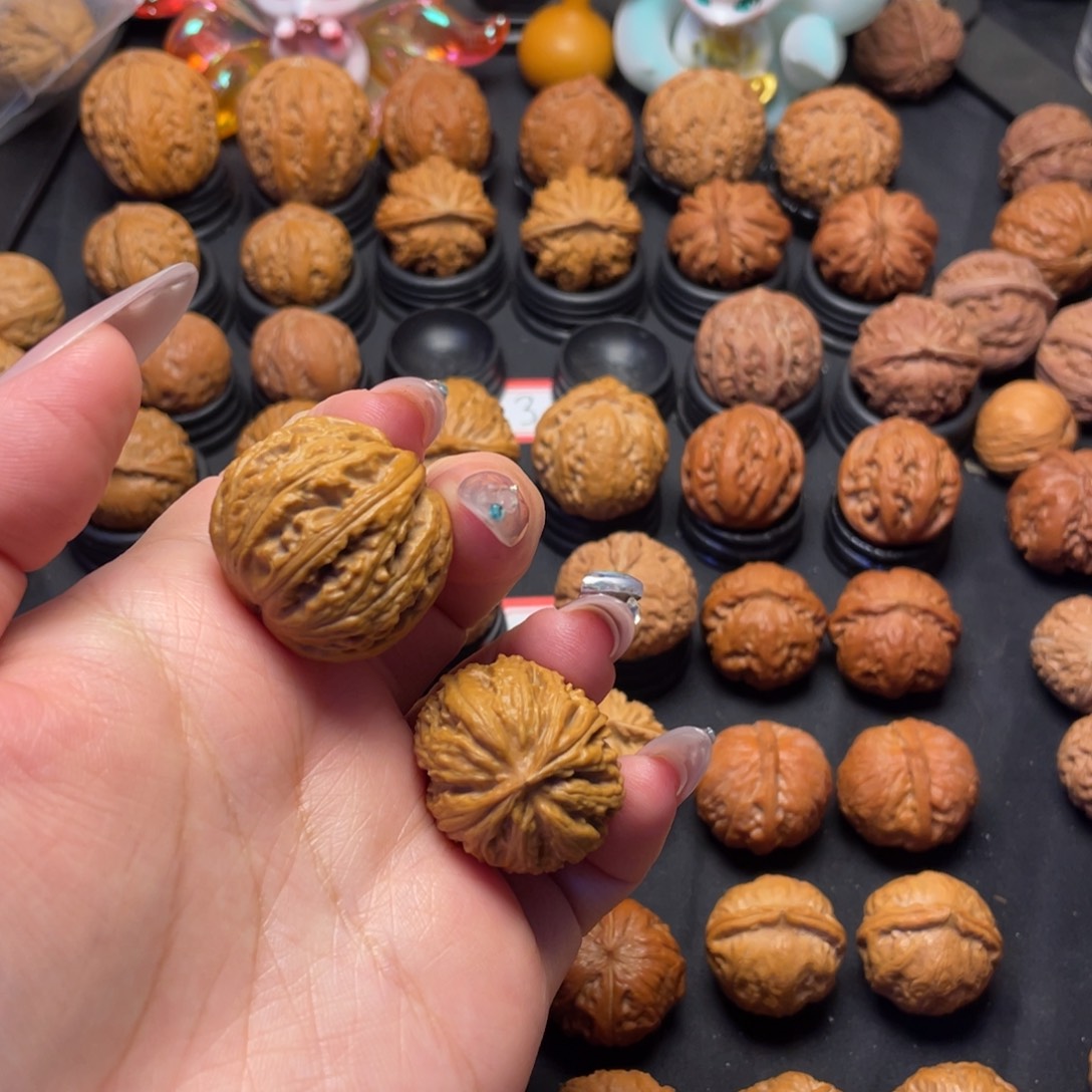 吊坠文玩核桃15号闷尖狮子头