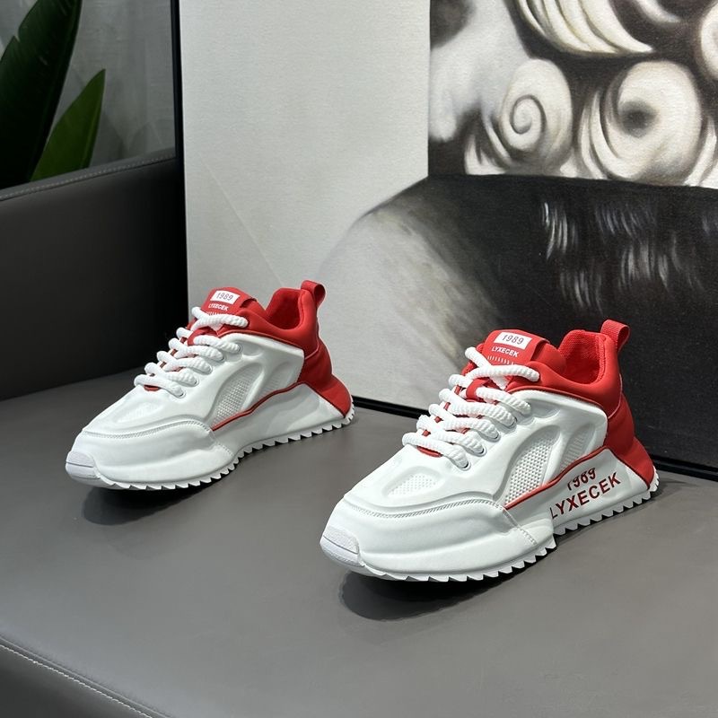 男鞋春款2025新款阿甘鞋百搭运动休闲鞋男士厚底鞋