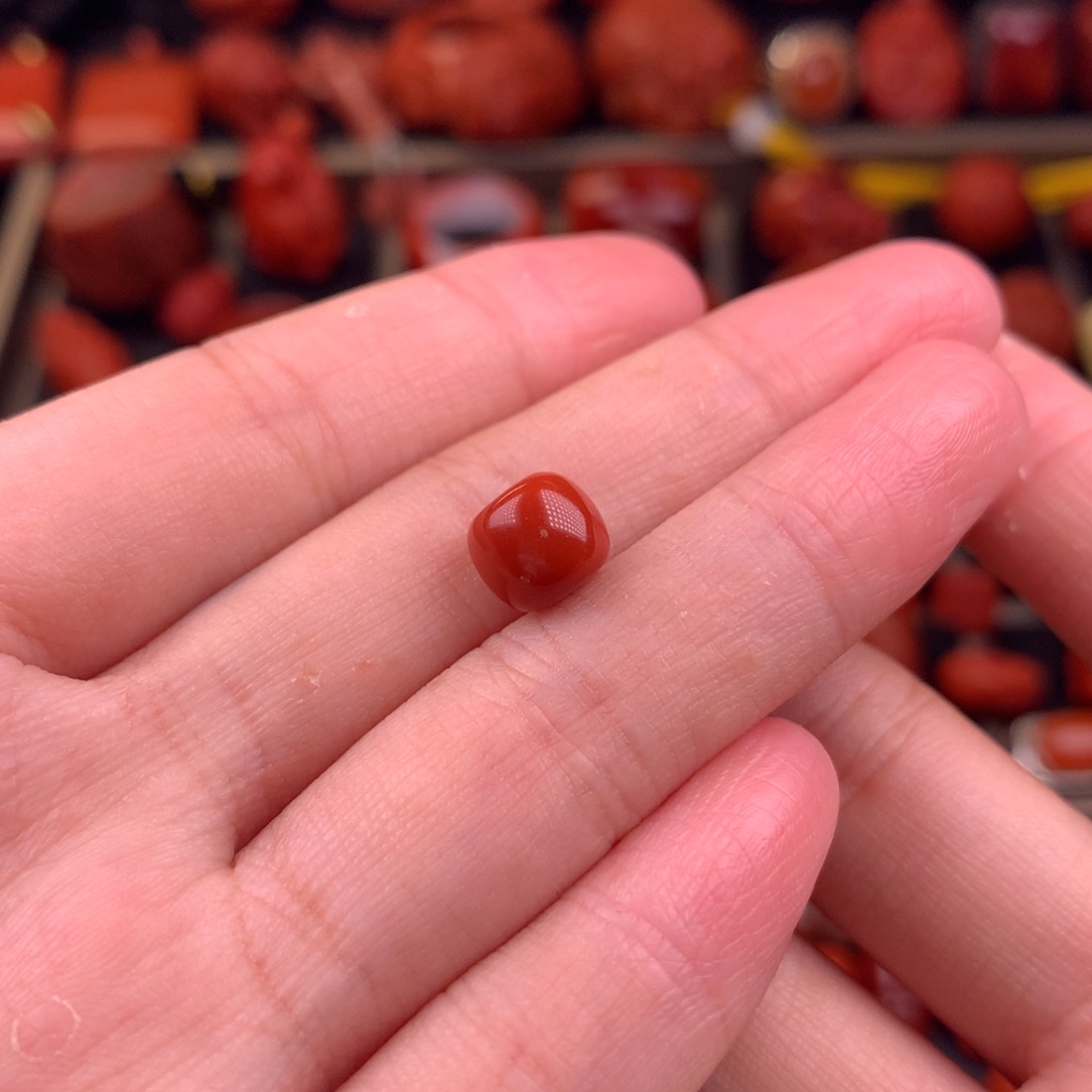 分***南红玛瑙未镶嵌老型8