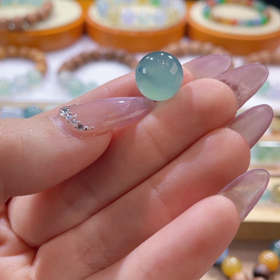 翡翠手链未镶嵌翡翠手链未镶嵌单珠