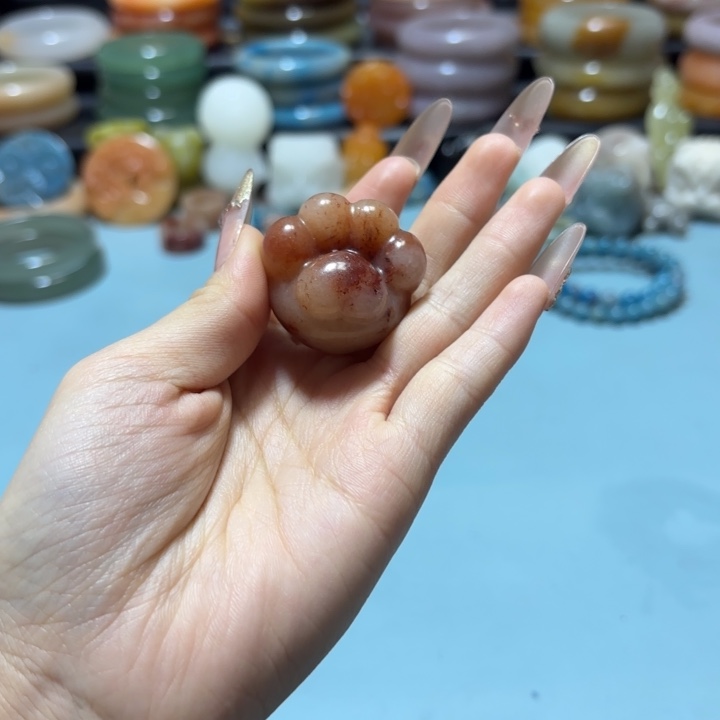 石英岩玉合金手链