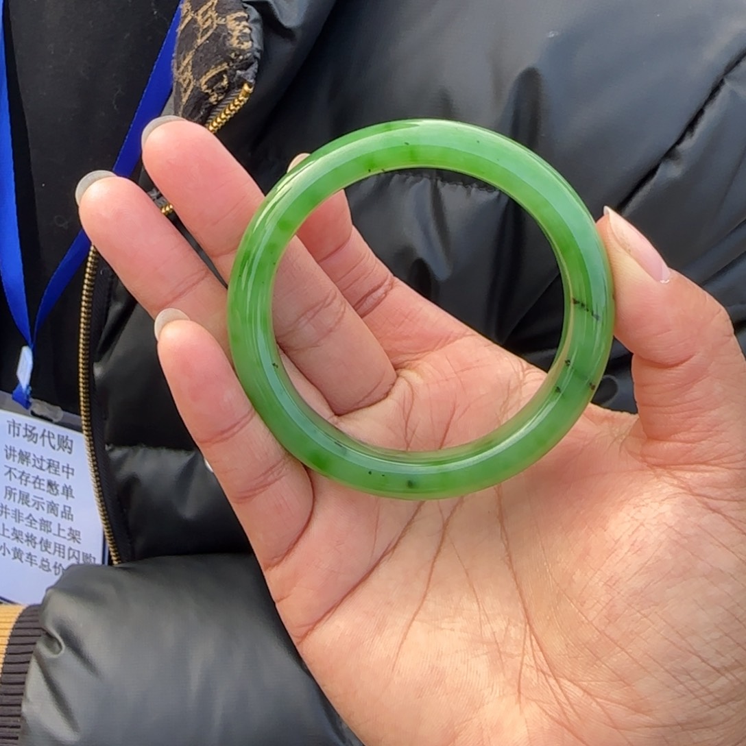 和田玉手镯未镶嵌I**i55