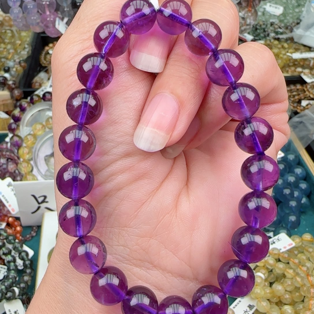 水晶手链未镶嵌手串