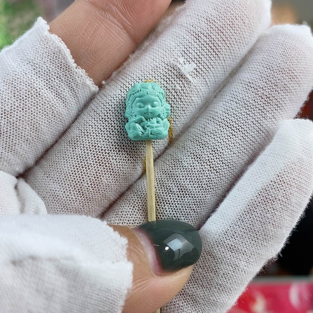 绿松石珠宝奇石未镶嵌