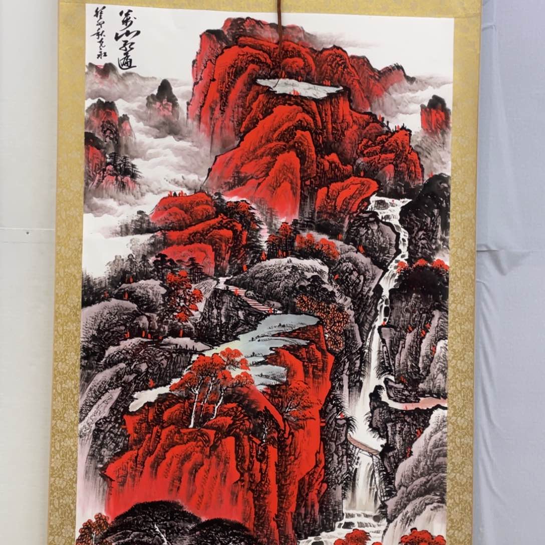 国画风w老师手柄手绘作品