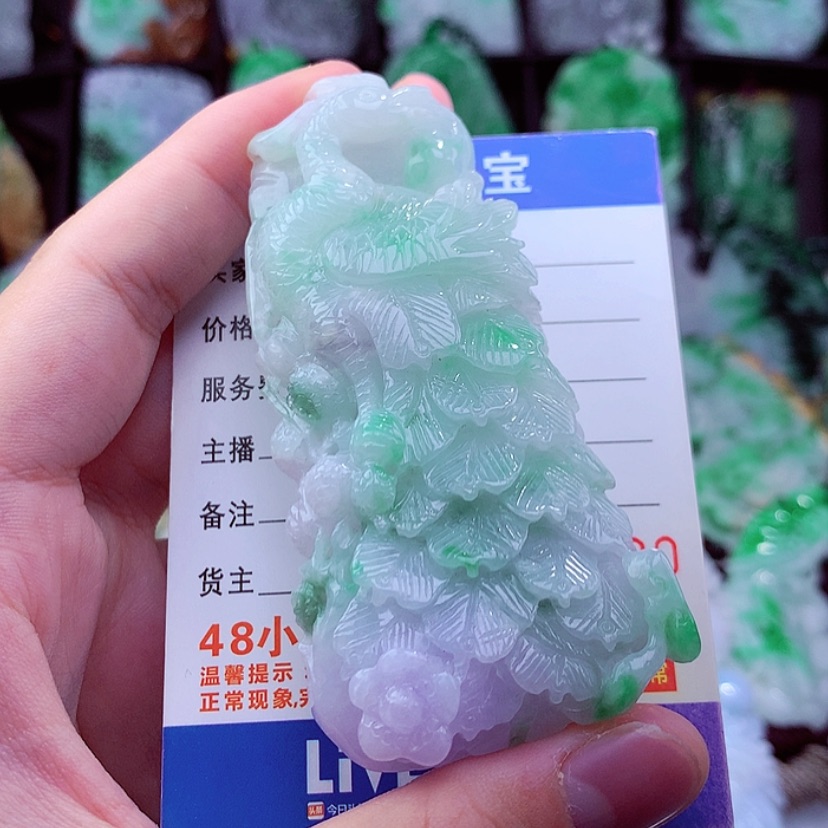 【闪购商品】翡翠颈饰未镶嵌挂件