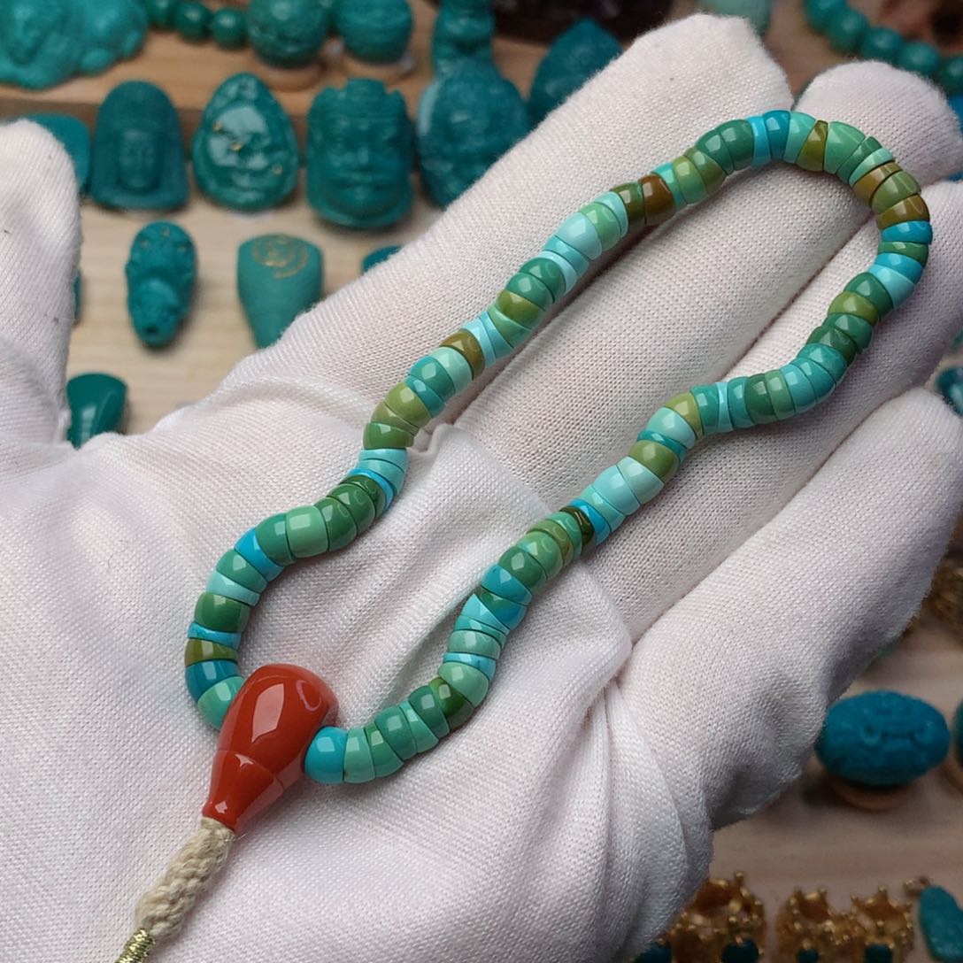 绿松石珠宝奇石未镶嵌