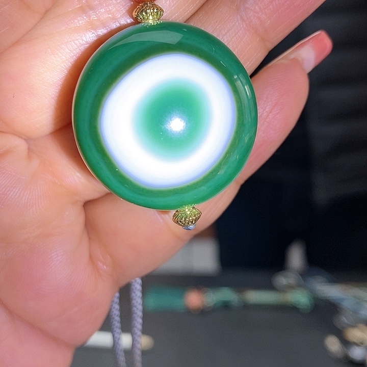 玛瑙/玉髓颈饰合金