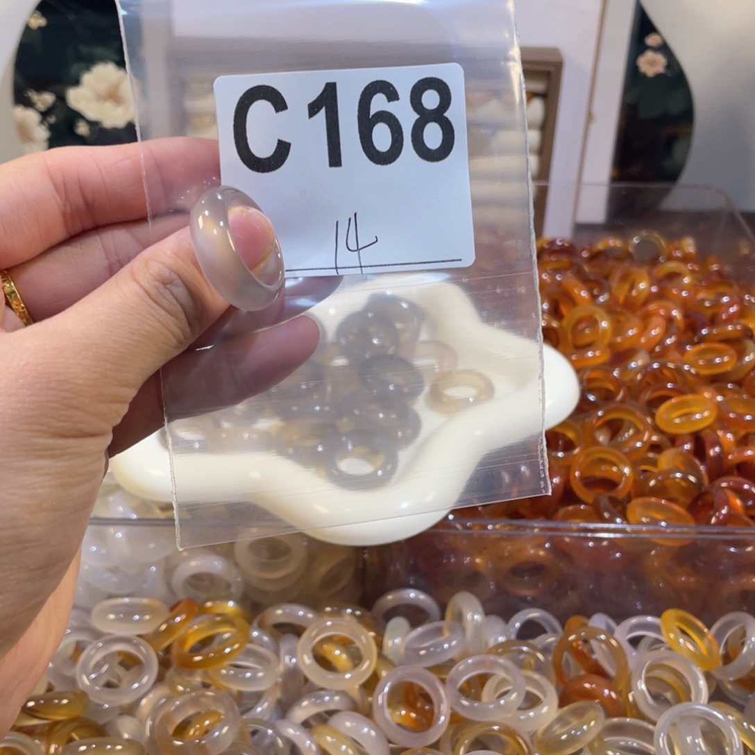 未镶嵌戒指玛瑙/玉髓168