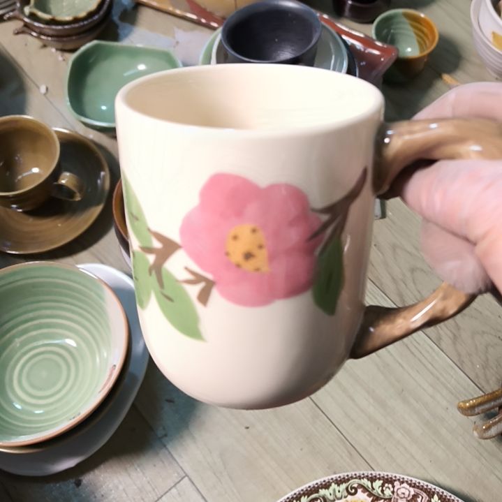 瓷片磁州窑五厂盘碗壶杯有瑕疵