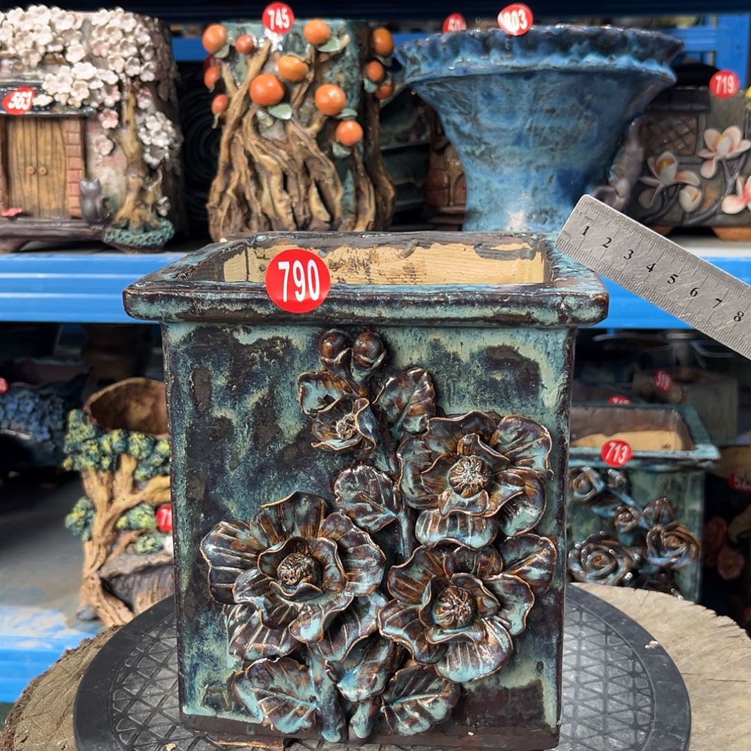 微瑕790 号陶然花器手工花盆