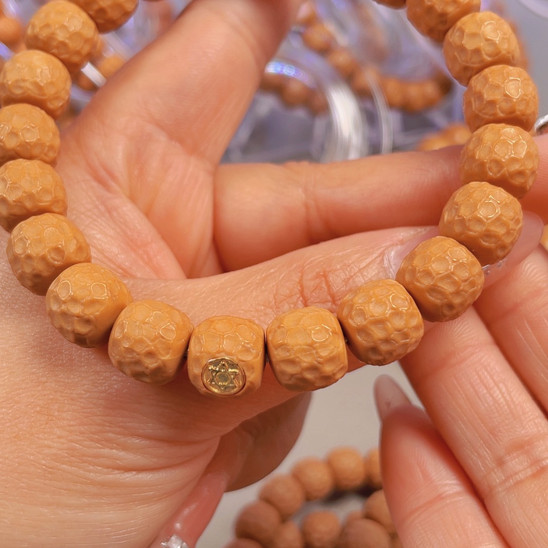 核桃其他英*淚龙鳞手串10+单标