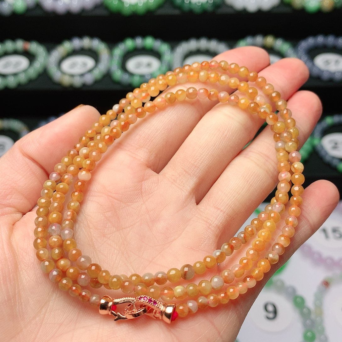 翡翠手链未镶嵌翡翠