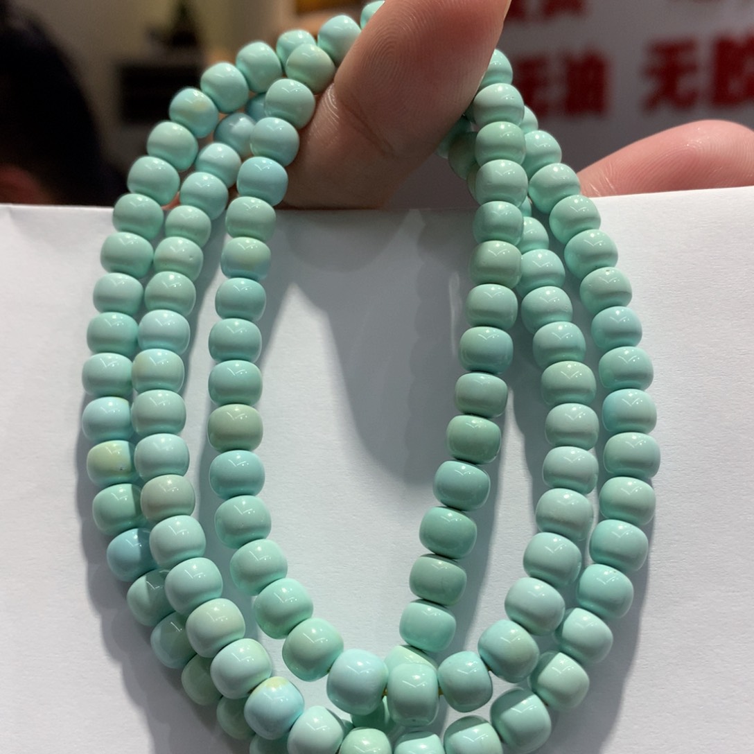 绿松石长链未镶嵌