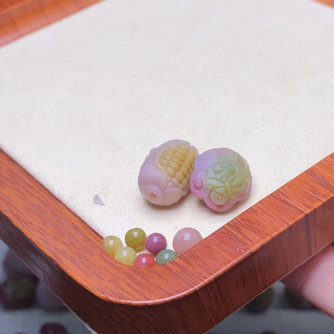 玛瑙/玉髓珠宝半成品未镶嵌北***北盐源玛瑙莲蓬玉米