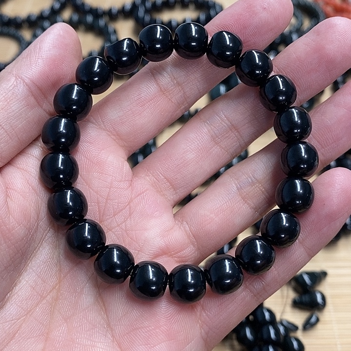 晴***鲤和田玉未镶嵌手链