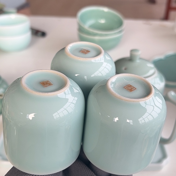 小米茶器龙泉青瓷