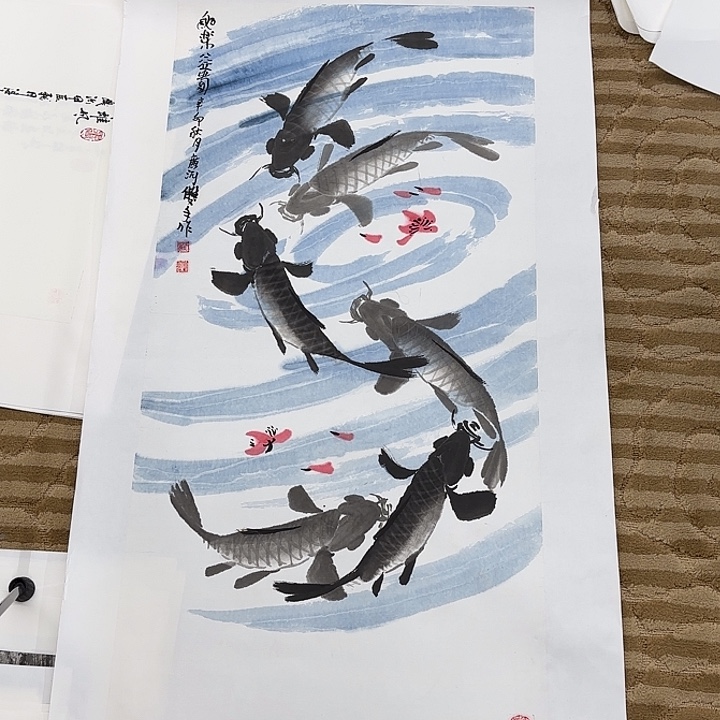 国画花鸟等多种形式为广大