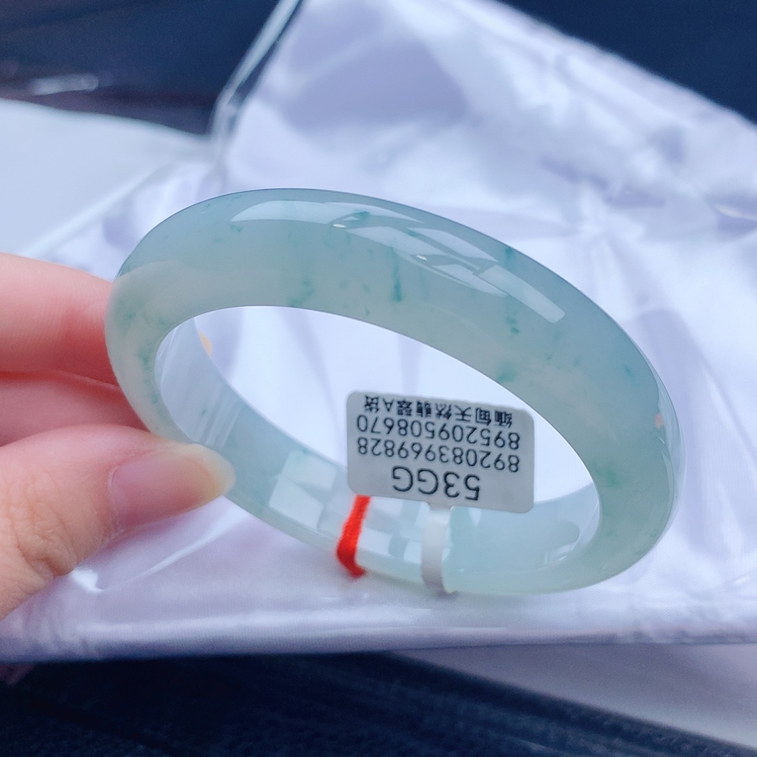 翡翠未镶嵌手镯缅甸天然翡翠A货手镯