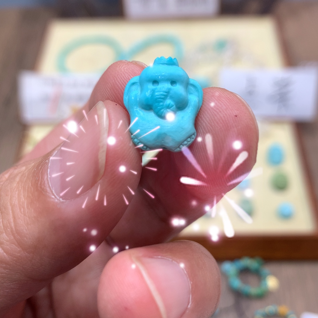 绿松石未镶嵌31配饰