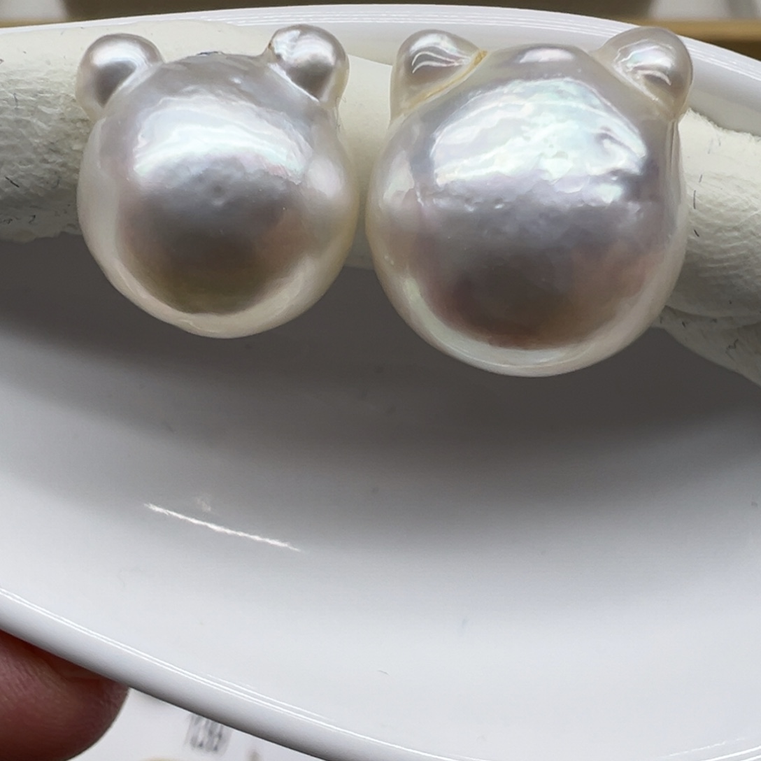 海水珍珠澳白巴洛克12+  14mm未镶嵌